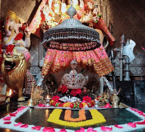 Simsa Mata with Mahakaal temple